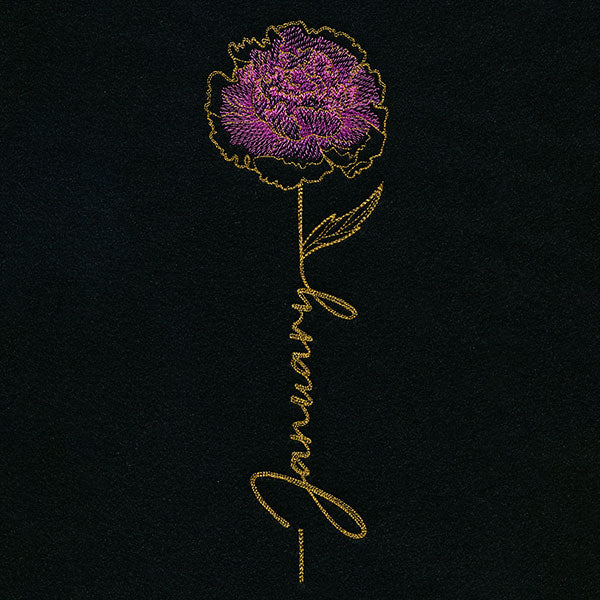 January Birth Flower - Carnation - Image 3
