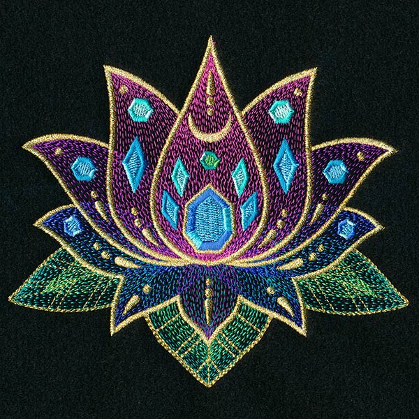 Jeweled Lotus Flower - Image 5
