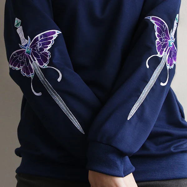 Jeweled & Magical Luna Moth Sword - Image 11