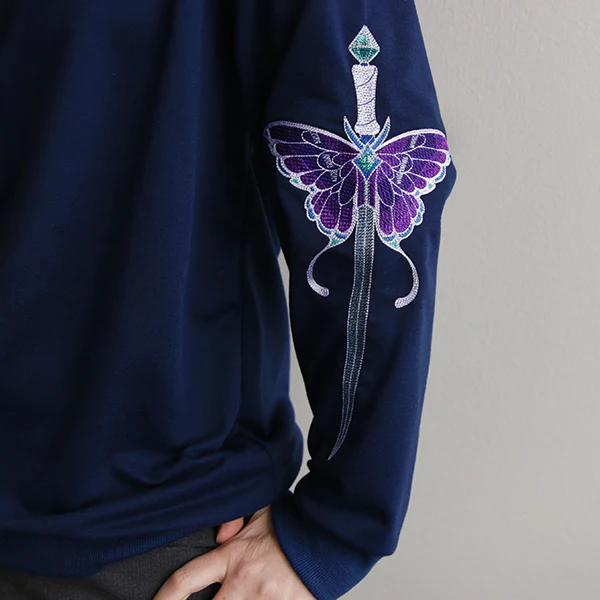 Jeweled & Magical Luna Moth Sword - Image 20