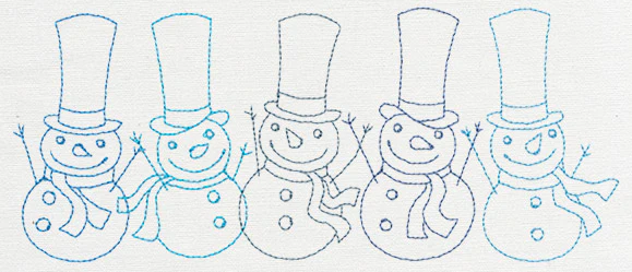 Jolly Snowman Border - Image 3
