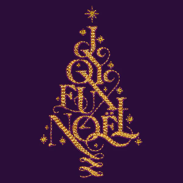 Joyeux Noel Christmas Tree - Image 9