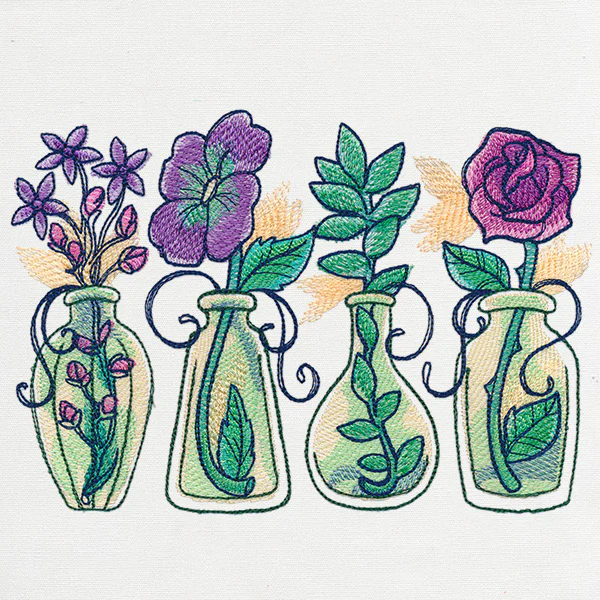 Kaleidoscope Blooms - Vials - Image 3