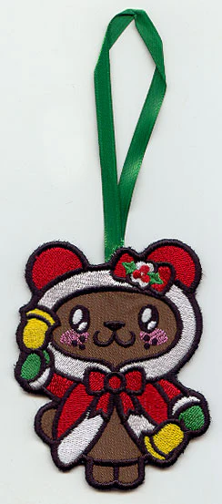 Kawaii Christmas - Bear (Ornament) - Image 2