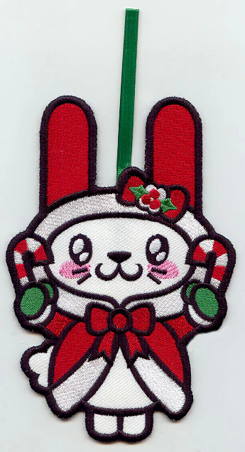 Kawaii Christmas - Bunny (Ornament) - Image 3