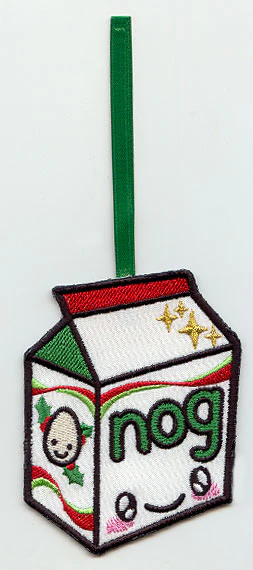 Kawaii Christmas - Eggnog (Ornament) - Image 2