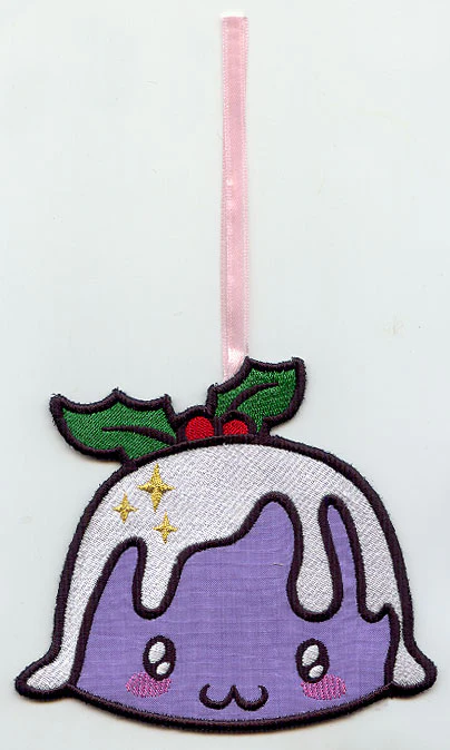 Kawaii Christmas - Figgy Pudding (Ornament) - Image 3