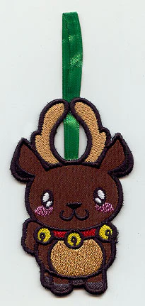 Kawaii Christmas - Reindeer (Ornament) - Image 2