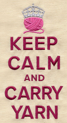 Keep Calm and Carry Yarn - Image 2