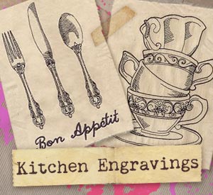 Kitchen Engravings (Design Pack) - Image 3