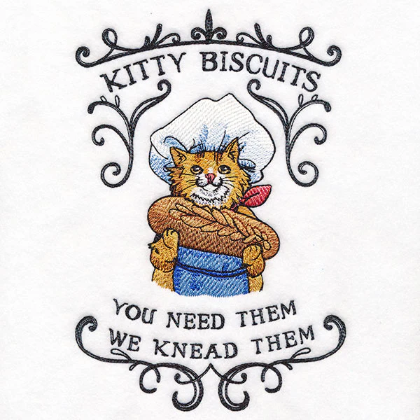 Kitty Biscuits: You Need Them We Knead Them Market Sign - Image 3