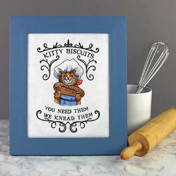 Kitty Biscuits: You Need Them We Knead Them Market Sign - Image 4