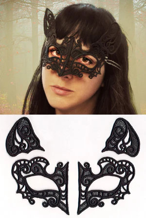 Kitty Cat Mask (Lace)
