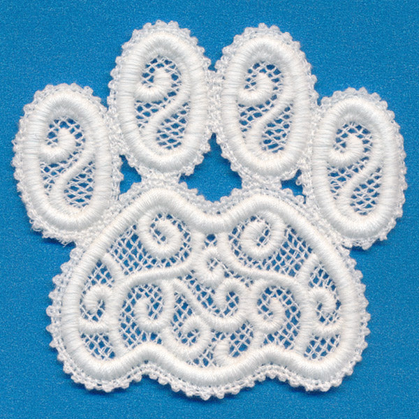 Kitty Paw Print (Lace) - Image 2