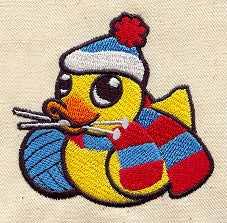 Knitting Duckie - Image 2