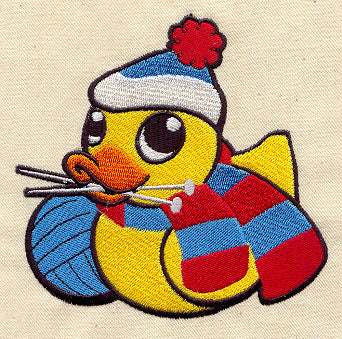 Knitting Duckie - Image 3