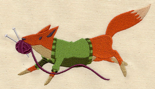 Knitting Fox - Image 2