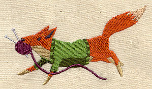 Knitting Fox - Image 3