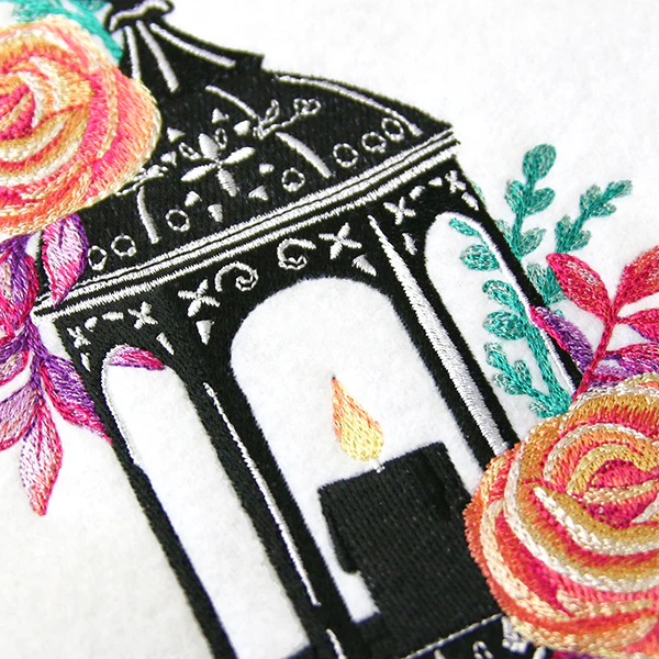 Lantern in Blooming Roses - Image 4