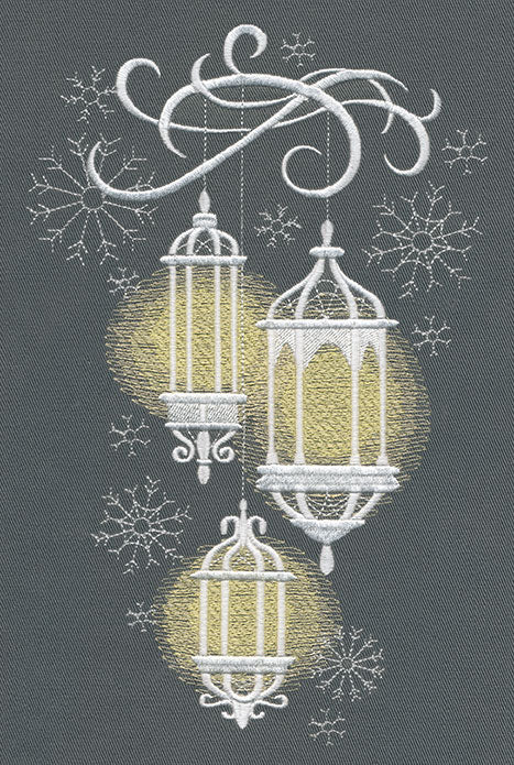 Lanterns in the Snow - Image 4
