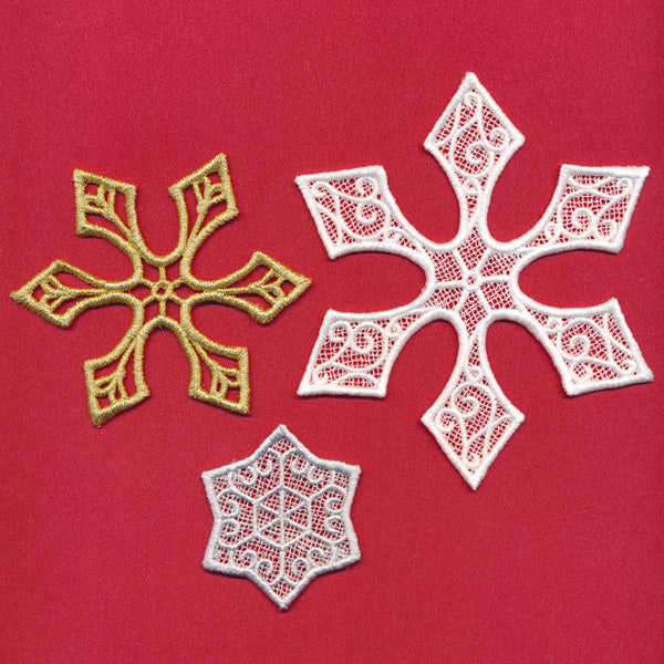 Layered Snowflake (Lace) - Image 2