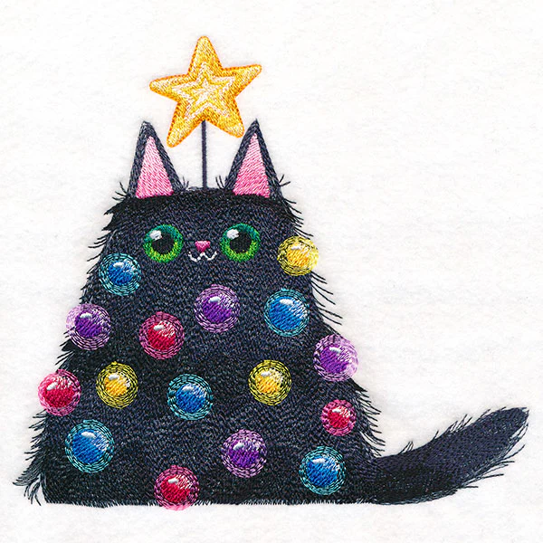 Lit Christmas Kitty - Image 9