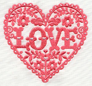 Love and Flowers Heart - Image 3