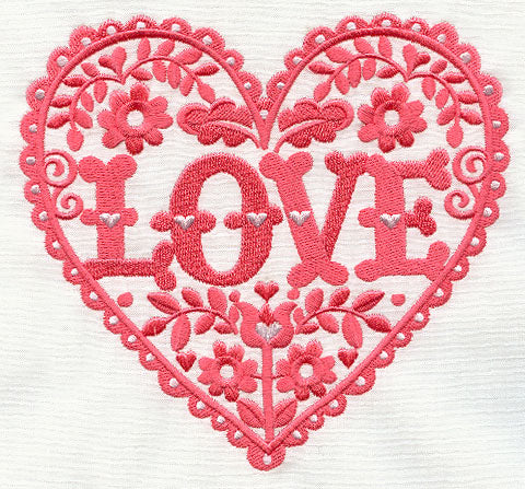 Love and Flowers Heart - Image 4