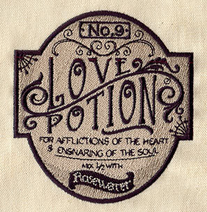 Love Potion Apothecary Label - Image 3