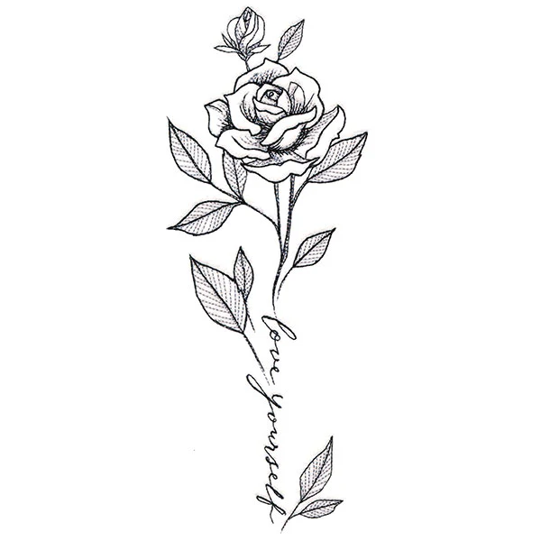 Love Yourself Rose in Bloom - Image 3