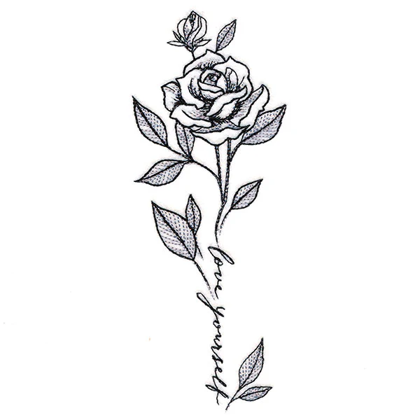 Love Yourself Rose in Bloom - Image 7