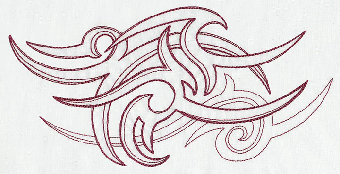 Lucky 7 Tribal Swirl - Image 4