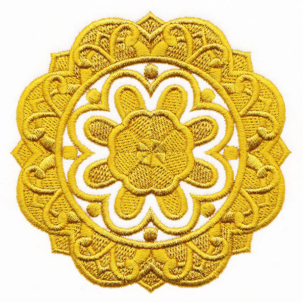 Luminous Baroque Mandala