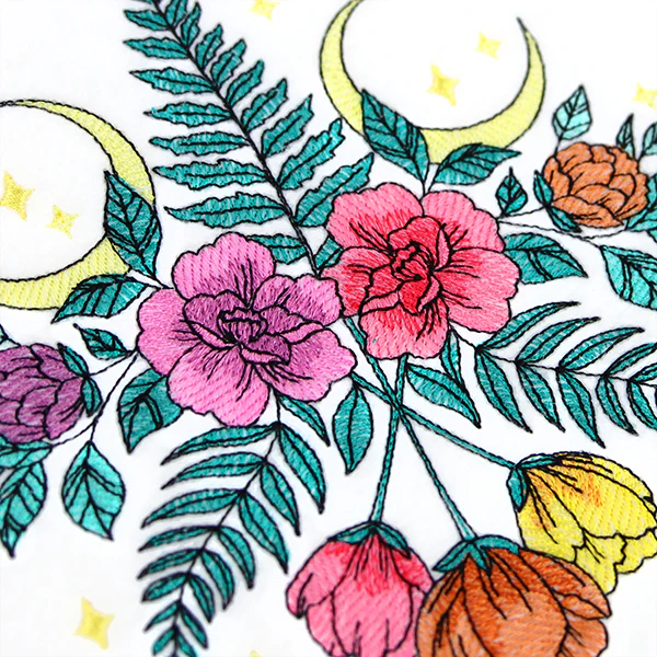Lunar Flowers and Fronds Crest - Image 9