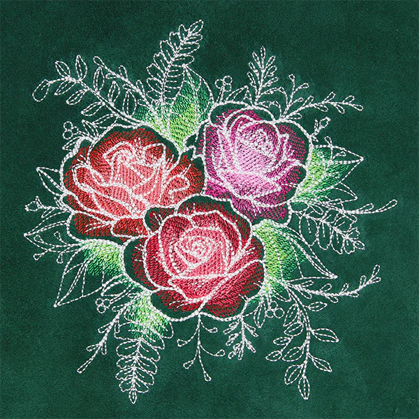 Lush Rose Bouquet - Image 9