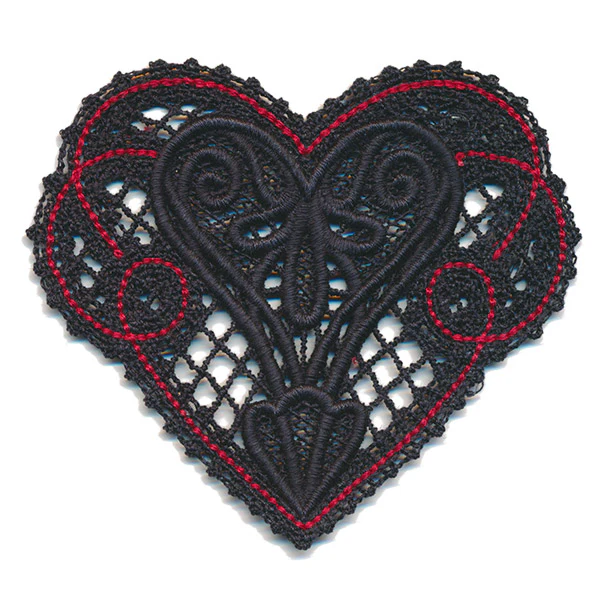 Luxe Accents - Heart (Lace) - Image 3