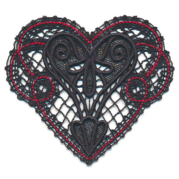 Luxe Accents - Heart (Lace) - Image 4