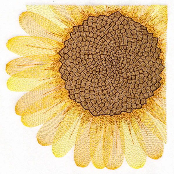 Macro Sunflower Square - Image 3
