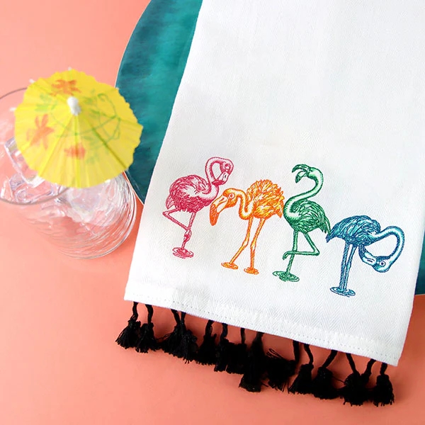 Made for Rainbows Silly Flamingo Border - Image 8