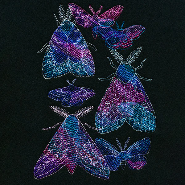Magical Moth Collage - Image 7