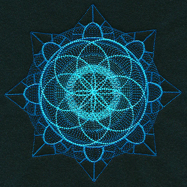 Magnetic Swirls Medallion - Image 3