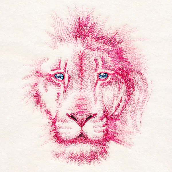 Majestic Pink Lion - Image 3