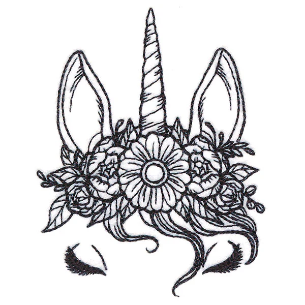 Majestic Unicorn Face - Image 4