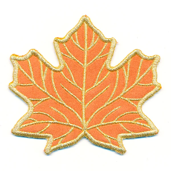 Maple Leaf Coaster (In-the-Hoop) - Image 3