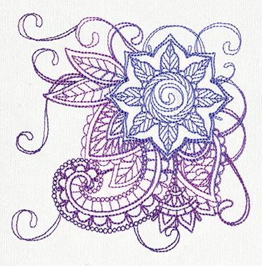 Mendhika Corner Flourish - Image 2