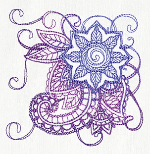 Mendhika Corner Flourish - Image 3