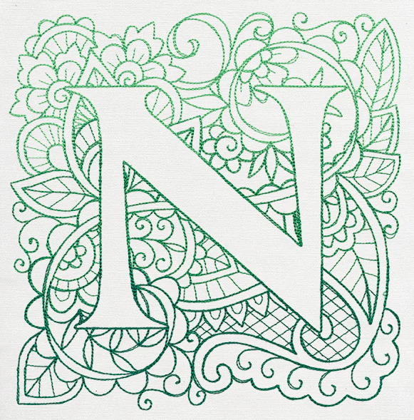 Mendhika Letter N
