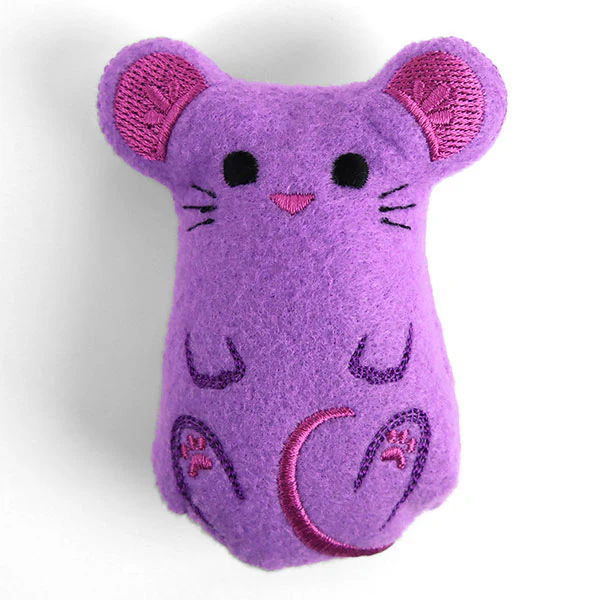 Meowy Mouse Cat Toy (In-the-Hoop) - Image 8