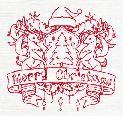 Merry Christmas Crest - Image 2