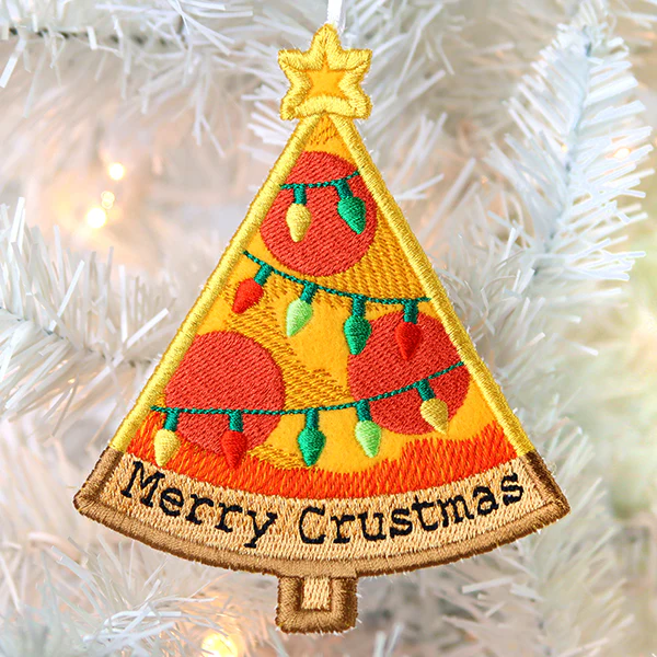 Merry Crustmas Pizza Tree (Ornament) - Image 5